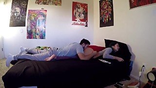 Flexible teen 18+ Fucked Rough in Hairpulling Doggy - Deepthroat- Cumshot - POV