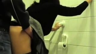 Getting Fucked and Cummed on Public washroom