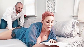 Curvy voluptuous wifey Ryan Keely is always eager to fuck