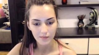 skinny teen beauty pussy on skype