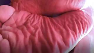 Soles Under Bed 3 - Rubbing Feet ASMR