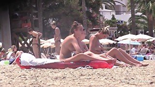 Topless Beach Trio - BeachJerk