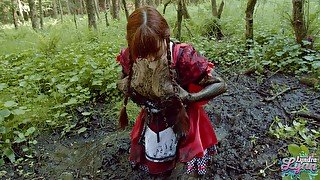 Red Riding Hood In Forest Mud Full Video P1