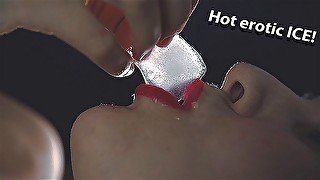 ♥ MarVal - Very Erotic Video With Body Parts Closeup And Ice Cube Playing