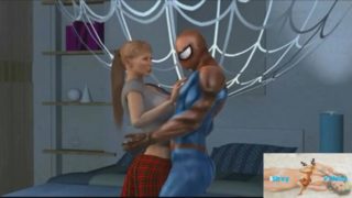 Spider Dude having Intercourse