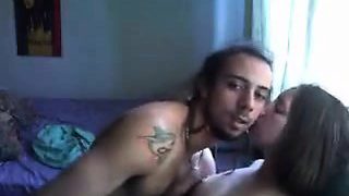 Webcam fuck from young couple