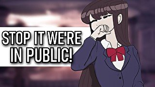 Embarassing Komisan in public!- Eating Her Out under her skirt 🍑 - Audio Erotic Roleplay