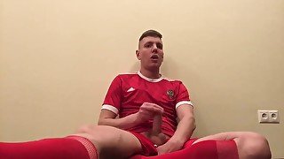 Mitya Chezz - Football player Masturbates