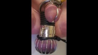 Highlights from 3.5 hour estim session w/cumshot at end