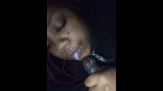 Ebony blowjob pt. 2