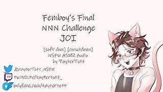 Femboy's Final NNN Challenge JOI  NSFW ASMR Roleplay Audio [soft dom] [countdown]