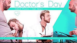 Dani Basch & Gabriel Phoenix in Doctor's Day - SexLikeReal Gay