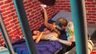 Mya mason gets dicked in her cell