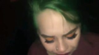 Rough amateur fuck with dirty skank