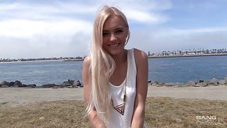 Petite teen slut loves swallowing big cocks and loads