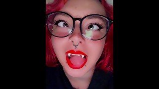 ASMR Cum on my Face/Moaning and Slurping