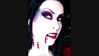 sexy vampire halloween makeup tutorial