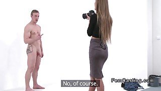 Snaping Naked Guy In Casting