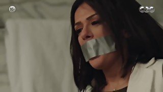 Egyptian Woman Tape Gagged