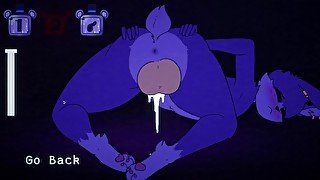 BONNIE SEX! Purple FNAF SEX MACHINE Gets BALLS-DEEP Pussy POUNDED