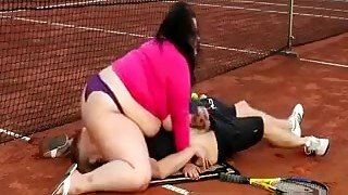 Bbw Fat Plumps Sits On Guys Face As She Lost Tennis Match