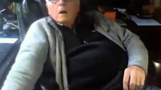 grandpa jerking off