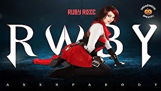 Busty Redhead Maddy May As RWBY RUBY Gets Your Dick VR Porn