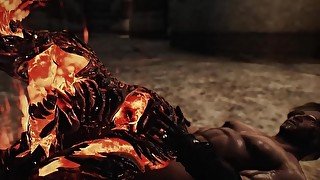 skyrim Female monster Flame Atronach porn