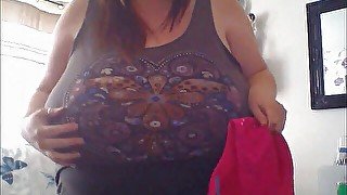 BBW Massive tits, small bra - 42DD