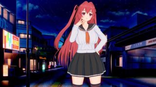 Shinmai Maou No Testament: SEX WITH CURVY REDHEAD NARUSE MIO (3D Hentai)