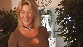 Pierced busty MILF gets screwed at casting