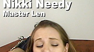 Nikki Needy & Master Len BDSM sex slave training