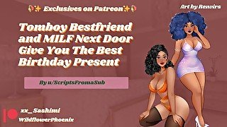 Your Best Friend and MILF Give You The Best Fuck Ever  Audio Roleplay