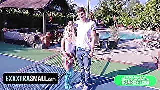 Tiny Babe With Tight Twat Riley Star Enjoys Some Outdoor Gagging And Pounding