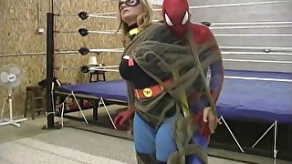 Spiderman and FlyWoman the PlantMaster's Trap