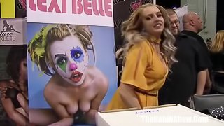 Too wild at Exxxotica chicao pornstars n freaks