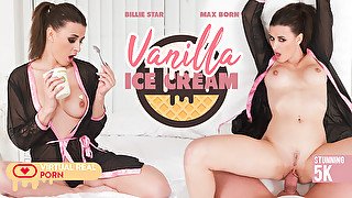 Billie Star Max born in Vanilla Ice Cream - VirtualRealPorn