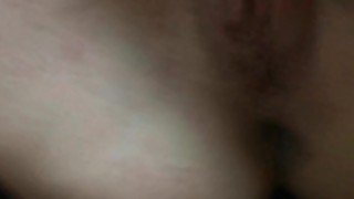 Raw bareback reinsert anal creampie POV