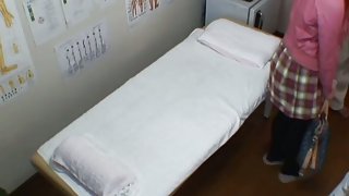 Medical voyeur video starring an Asian hottie