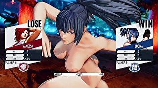 【KOF15】裸MODまとめ【必殺技＋勝利ポーズ】NUDE MOD ALL