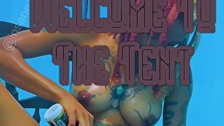 Stud/Stem Pop Up Tent Play&vert;Public Masturbation&vert;Smoking