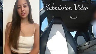 21yo Half Asian Half Latina Alexia Anders Takes It Doggy Style In The Car!