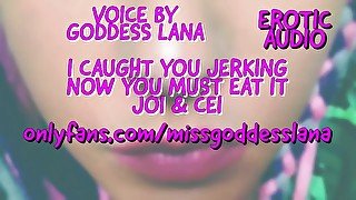 I caught you Jerking Now You must eat it AUDIO ONLY