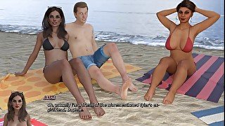 Hotwife Ashley: swinger couple's on the beach ep 17