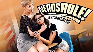 Eliza Ibarra & Ryan Keely in Nerds Rule!: A Nerd At Any Age, Scene #01 - GirlsWay