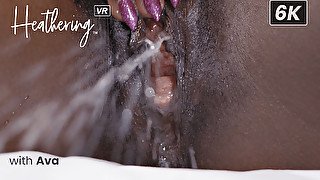 Ebony Endless Squirting