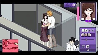 Ntraholic[Tiramisu]Game-NTR Legend secretly caressed his wife's breasts while her husband smokes