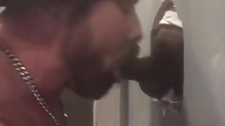 BBC Shoots A Bucket of Cum on My Face at Philly Gloryhole