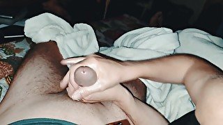 Perfect Handjob, Messy Cuming and Post Orgasm Torture