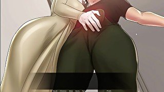 Big Booty MILF sits on big boy face - Confined with Goddesses Gameplay part 13